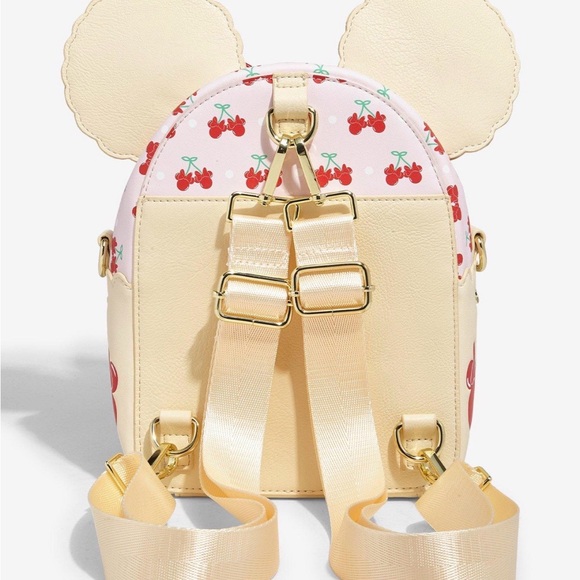 New Loungefly Disney Cherry Basket Backpack.